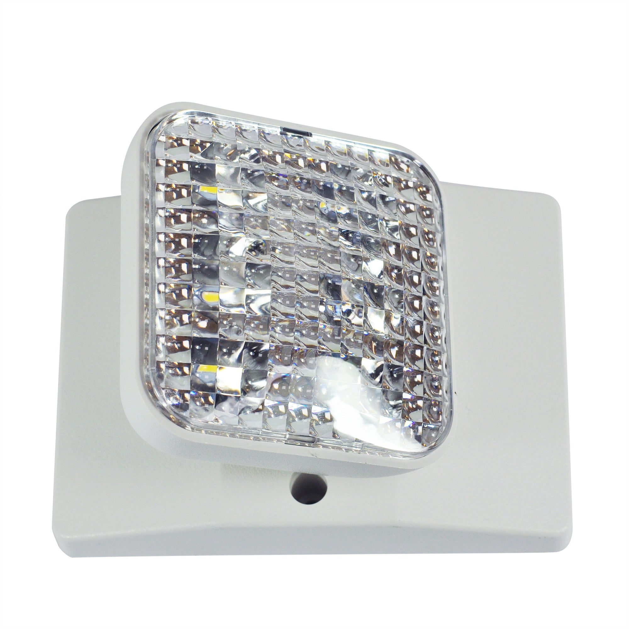 Nora Lighting NE-871LEDW - Recessed - Emergency LED Single Square Head Remote, 1x 1W, 75lm, White