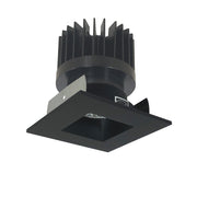 Nora Lighting NIOB-2SNDSQ40XBB/HL - Recessed - 2 Inch Iolite LED Square Reflector with Square Aperture, 1500lm/2000lm/2500lm (varies by housing), 4000K, Black Reflector / Black Flange