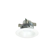 Nora Lighting NLCBC2-451CDMPW/A - Recessed - 4 Inch Cobalt Click LED Retrofit, Round Reflector, 750lm / 10W, Comfort Dim, Matte Powder White Reflector / Matte Powder White Flange