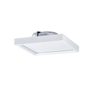 Nora Lighting NLOS-S42L40WW - Recessed - 4 Inch SURF Regressed Edge-Lit Surface Mounted LED, Square Baffle, 650lm, 11W, 4000K, 90+ CRI, 120V Triac/ELV Dimming, White