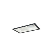 Nora Lighting NMIOT-12-B-AW-35X-10-MPW - Recessed - Iolite MLS 2-Head Trim Kit, Black Flange, 3500K, 1000lm, MPW Adj. Snoot/Wall Wash Trims