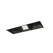 Nora Lighting NMIOTL-13-NF-AAW-30X-10-B - Recessed - Iolite MLS 3-Head Trimless Reflector Kit, 3000K, 1000lm, Black Adj. Snoot/Wall Wash Trims