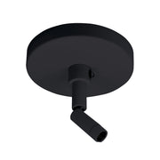 Nora Lighting NT-349B - Track - Sloped Ceiling Adapter, 1 or 2 Circuit Track, Black