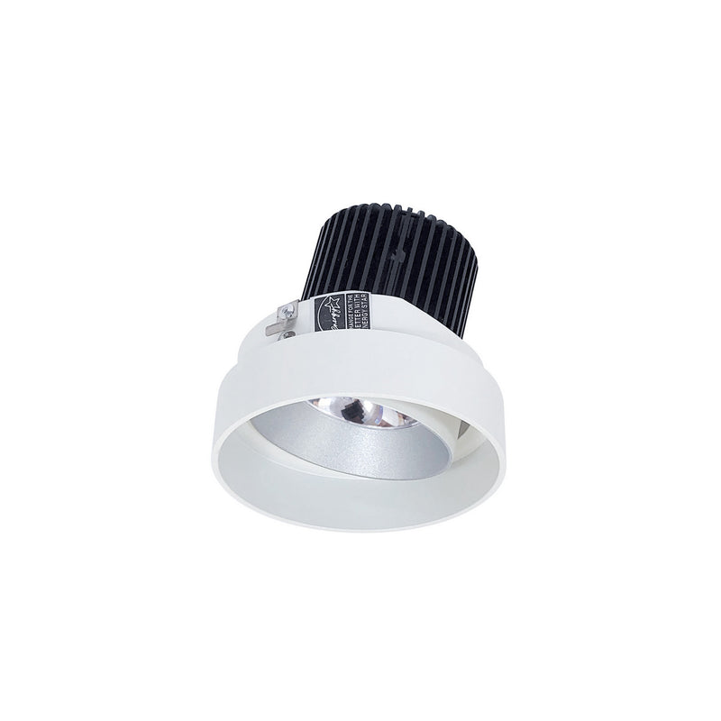 Nora Lighting NIO-4RTLA30QHZMPW   Recessed Light Haze Adjustable / Matte Powder White