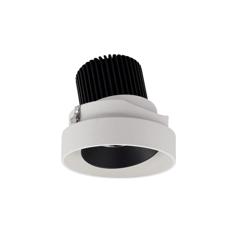 Nora Lighting NIO-4RTLA35QBW   Recessed Light Black Adjustable / White
