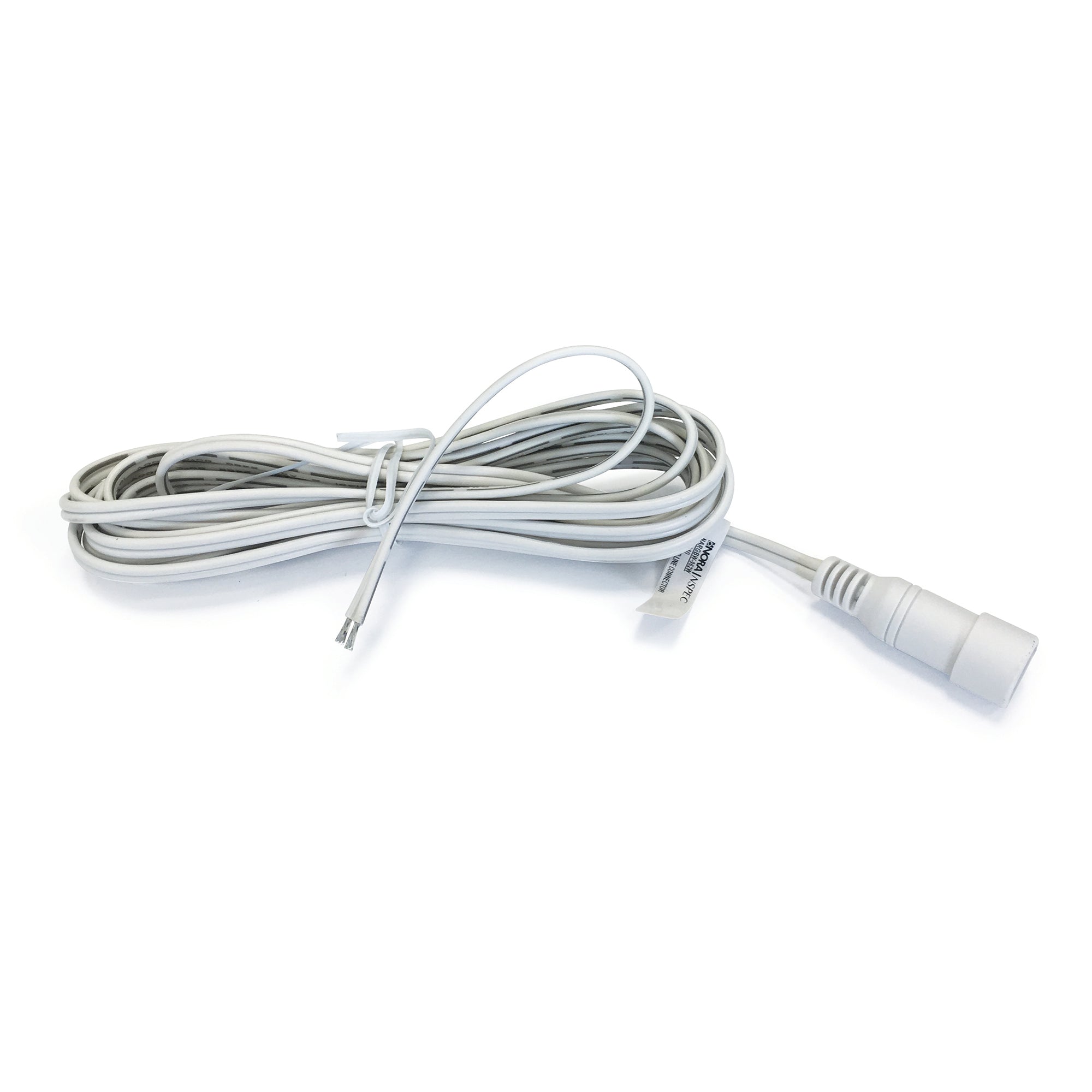 Nora Lighting NARGB-762W - Accent / Undercabinet - 10' Controller Power Line Connector for RGB Controller