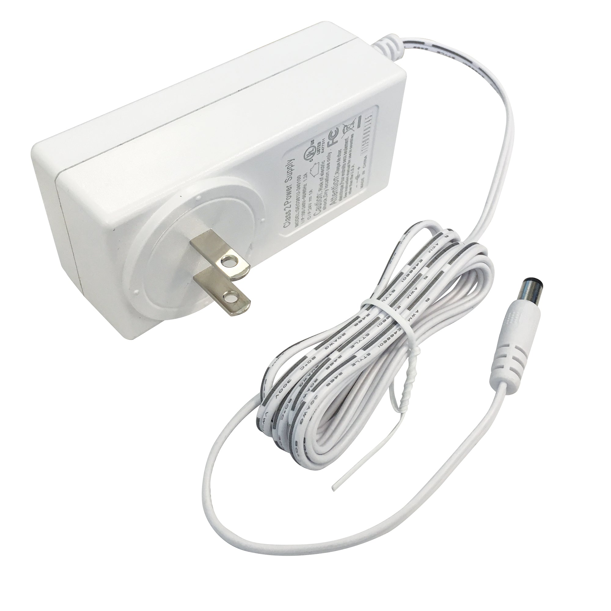 Nora Lighting NATL-545W - Driver / Transformer - 24V 45W Direct Plug-in Driver, White