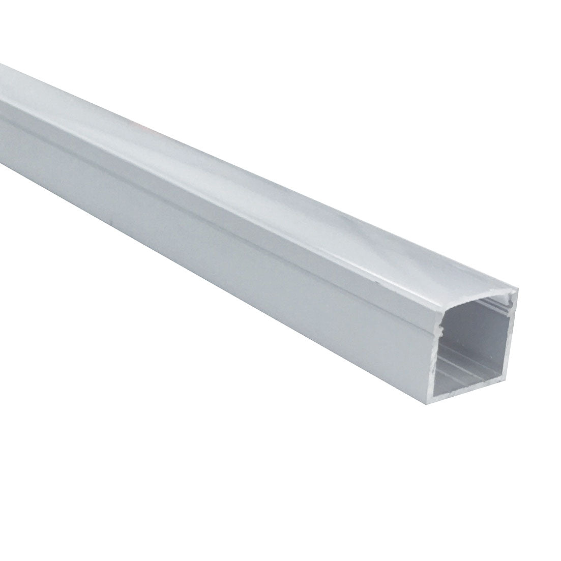 Nora Lighting NATL-C26A - Accent / Undercabinet - 4-ft Deep Channel, Aluminum (Plastic Diffuser and End Caps Included)