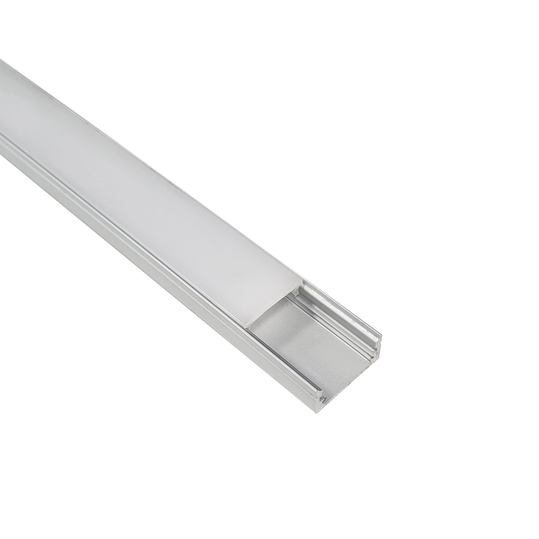 Nora Lighting NATL2-C24A - Accent / Undercabinet - 4' Shallow Channel for NUTP14, Aluminum Finish