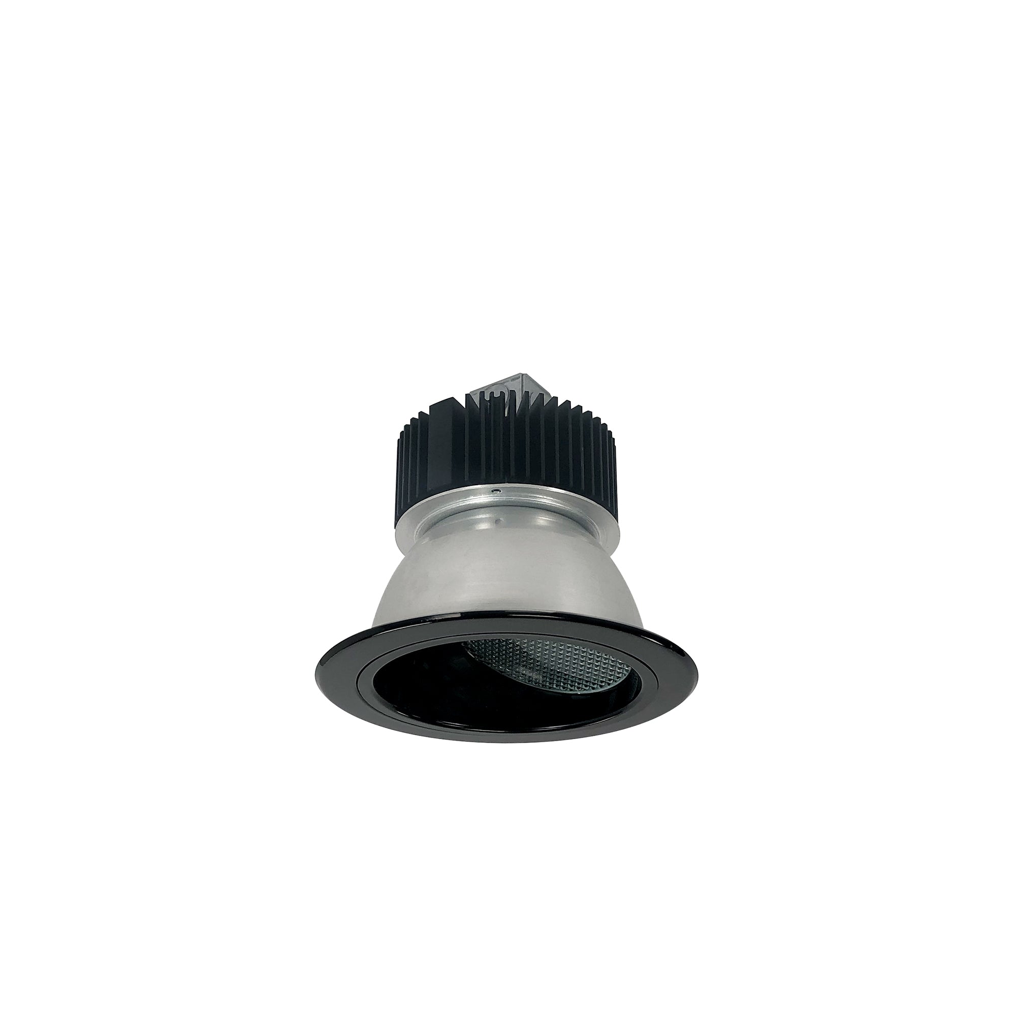 Nora Lighting NC2-436L0935MBSF - Recessed - 4 Inch Sapphire II Wall Wash, 900lm, 3500K, 40-Degrees Narrow Flood, Black Self Flanged