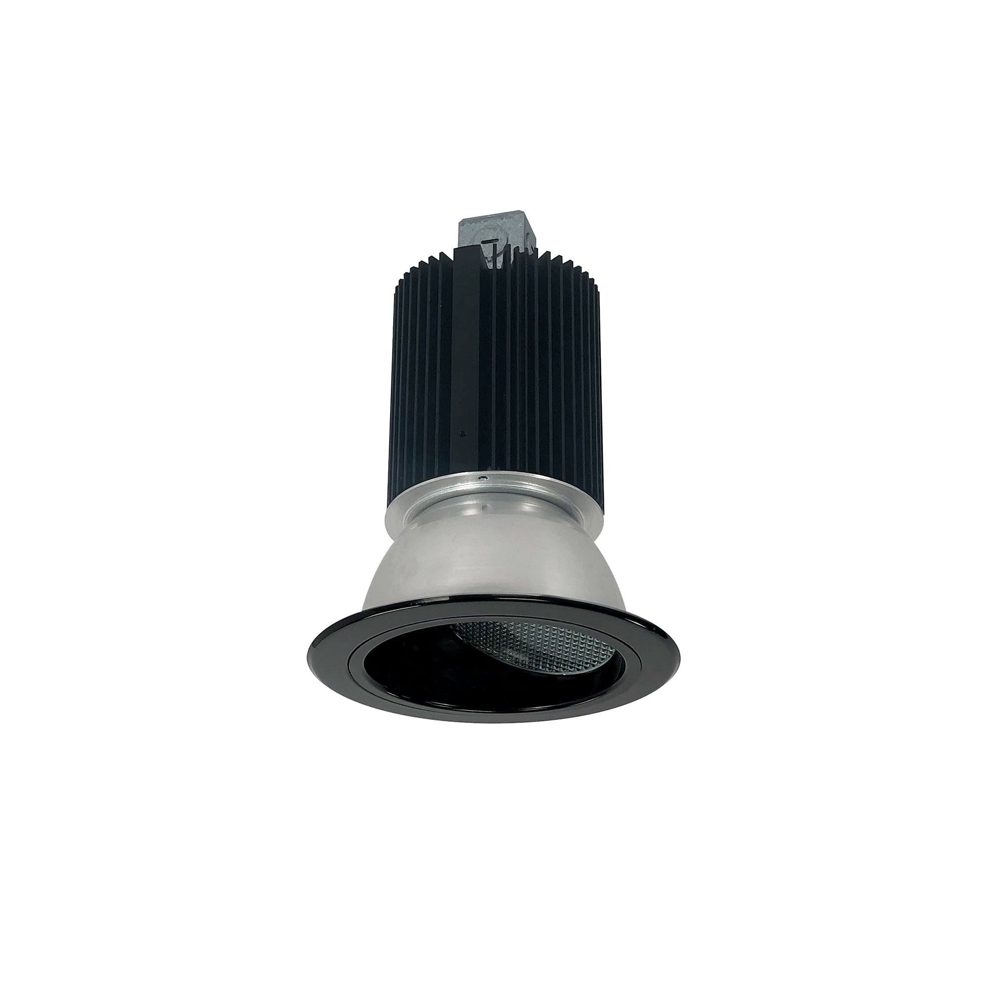 Nora Lighting NC2-436L2535MBSF - Recessed - 4 Inch Sapphire II Wall Wash, 2500lm, 3500K, 40-Degrees Narrow Flood, Black Self Flanged