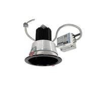 Nora Lighting NCR2-611530FE6HBSF - Recessed - 6 Inch Sapphire II Retrofit Open Reflector, 1500lm, 18W, 3000K, 60-Degrees Flood, 120-277V 0-10V Dimming, Haze/Black