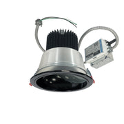Nora Lighting NCR2-861535SE3BSF - Recessed - 8 Inch Sapphire II Retrofit Wall Wash, 1500lm, 18W, 3500K, 20-Degrees Spot, 120V Triac Dimming, Black Self Flanged
