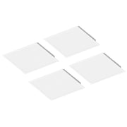 Nora Lighting NCSP-22/334W 2x2 LED Panel Light Contractor Series LED Backlit with Selectable Lumens & CCT (3000/3500/4000K), White (4-Pack)