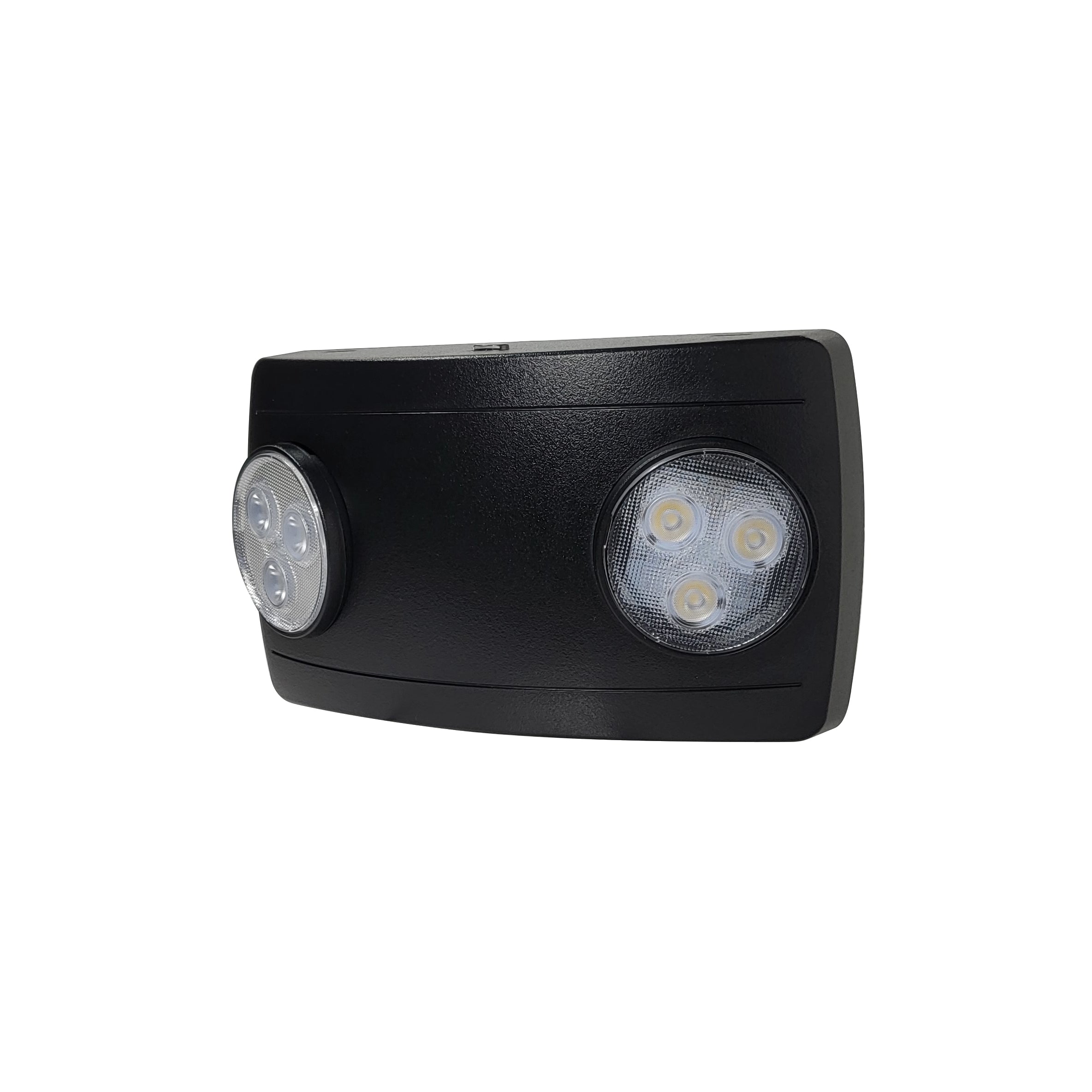 Nora Lighting NE-612LEDB - Exit / Emergency - Compact Dual Head LED Emergency Light, 120/277V, Black