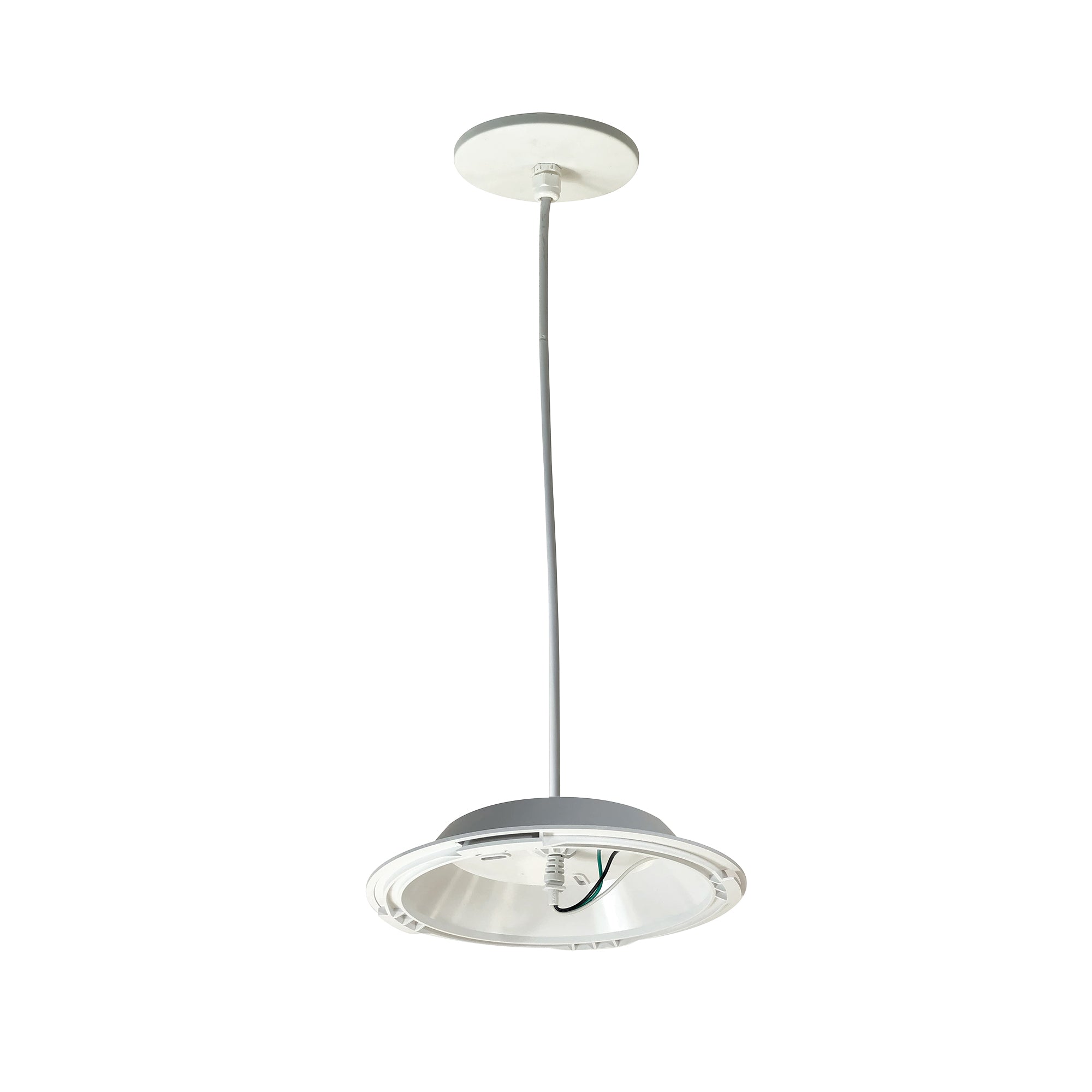 Nora Lighting NELOCAC-16PKW - Recessed - Pendant Mounting Kit for 16 Inch ELO, White