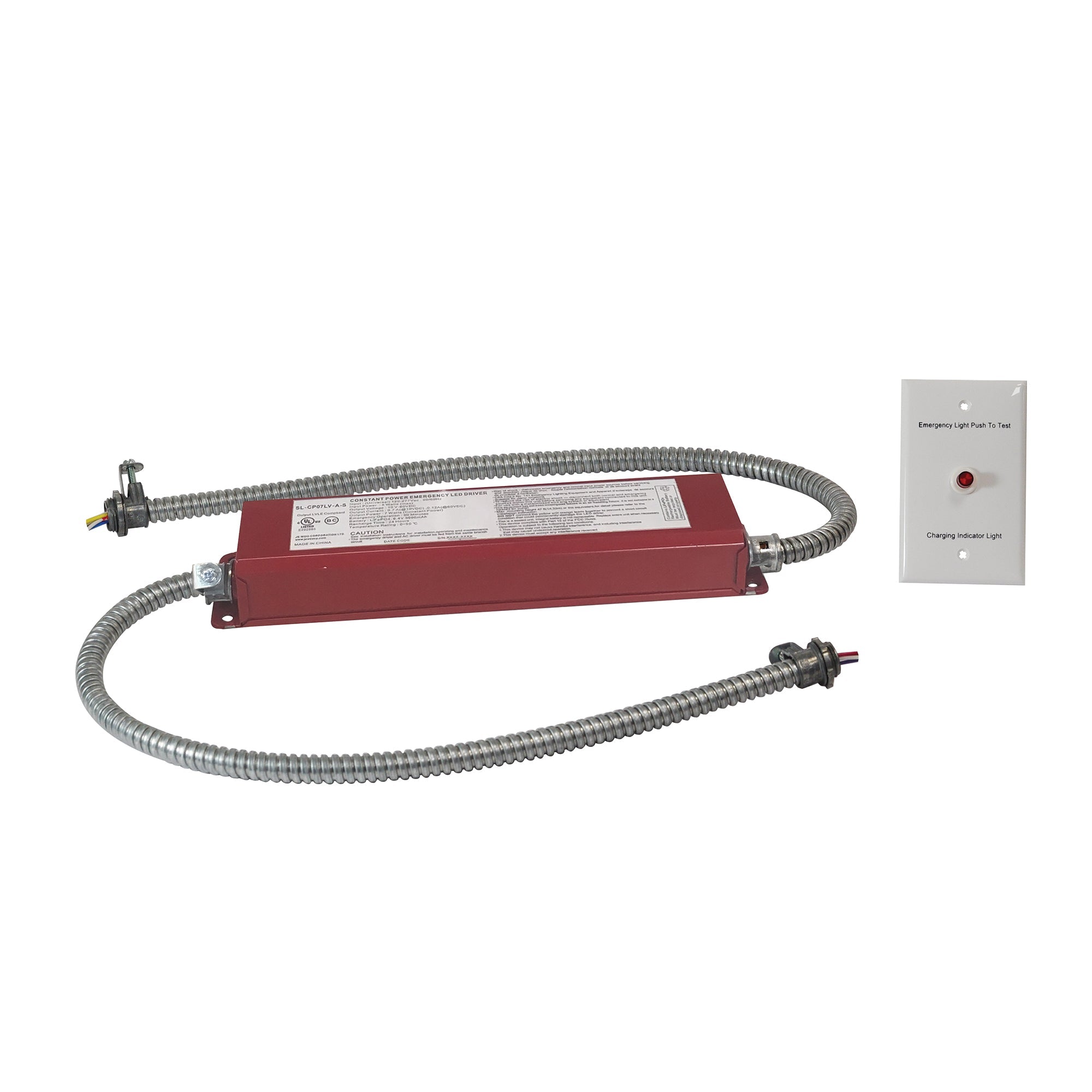 Nora Lighting NEPK-07LEDUNV - Recessed - 7W Emergency LED Driver with Remote Test Switch