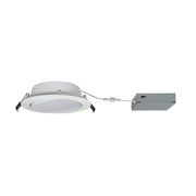 Nora Lighting NFLINA-R6TWMPW - Recessed - 6 Inch FLIN Adjustable LED Downlight with Selectable CCT, 1100lm / 13W, Matte Powder White finish