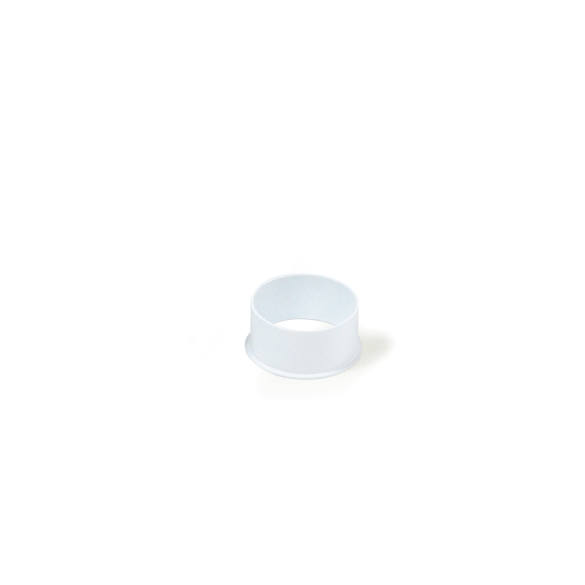 Nora Lighting NIO-1AS19MPW - Recessed - 3/4 Inch Matte Powder White Opaque Snoot for 2 Inch & 4 Inch Iolite Trims