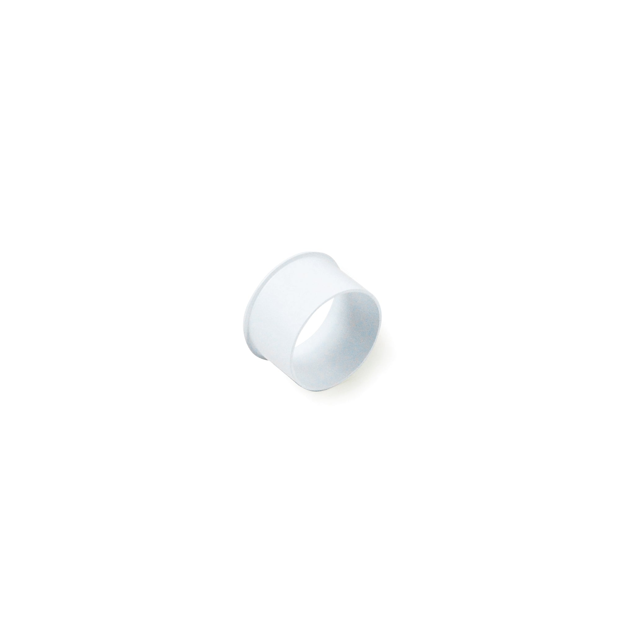 Nora Lighting NIO-1AS24MPW - Recessed - 1 Inch Matte Powder White Opaque Snoot for 2 Inch & 4 Inch Iolite Trims