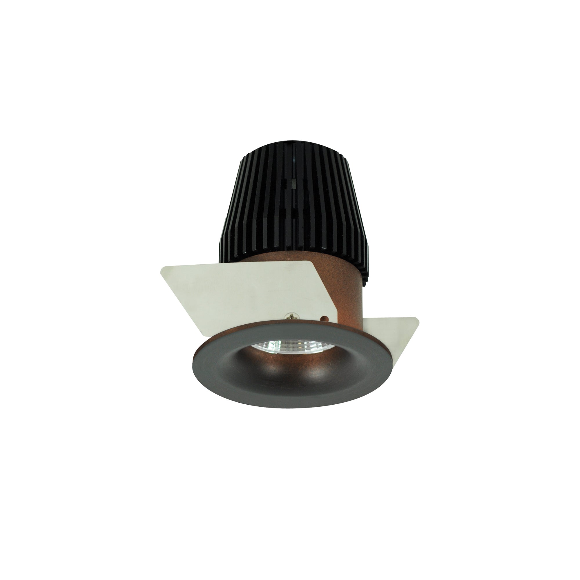 Nora Lighting NIO-1RNB50XBZ - Recessed - 1 Inch Iolite LED NTF Round Bullnose, 600lm, 5000K, Bronze finish