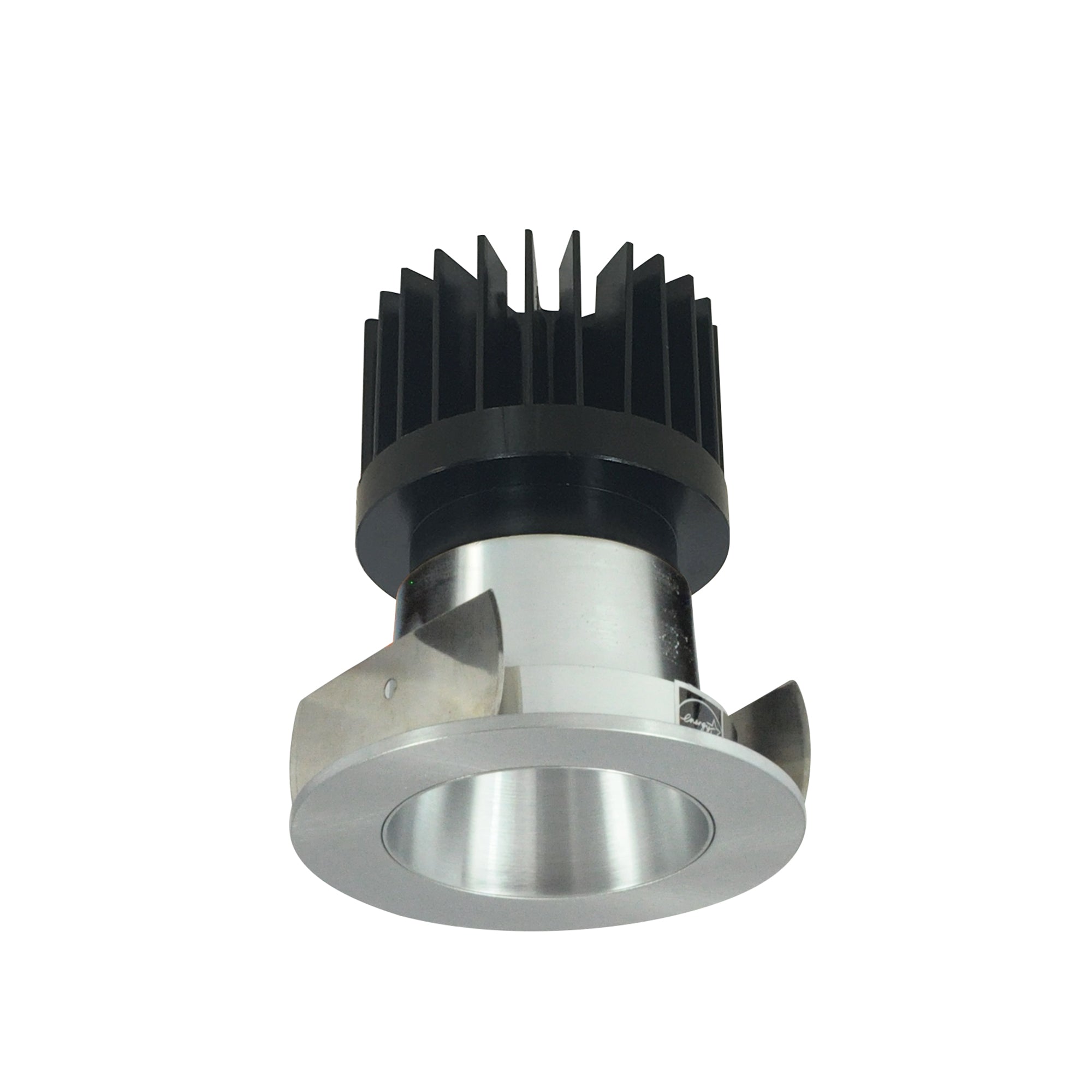 Nora Lighting NIOB-2RNDC30XNN/HL - Recessed - 2 Inch Iolite LED Round Reflector, 1500lm/2000lm/2500lm (varies by housing), 3000K, Natural Metal Reflector / Natural Metal Flange