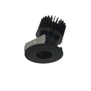 Nora Lighting NIOB-2RPHA27XBB/HL - Recessed - 2 Inch Iolite LED Round Adjustable Pinhole, 1500lm/2000lm/2500lm (varies by housing), 2700K, Black Pinhole / Black Flange