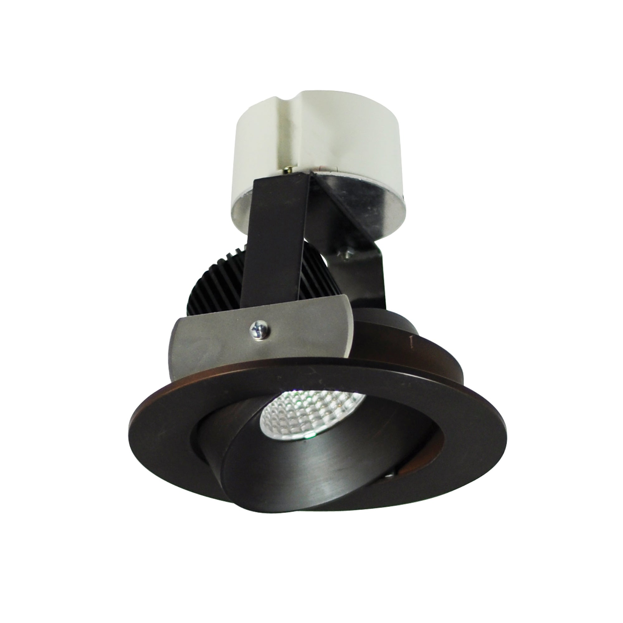 Nora Lighting NIR-4RC40XBZ/10 - Recessed - 4 Inch Iolite Retrofit Round Reg Cone Adj, 40K, BZ, HL