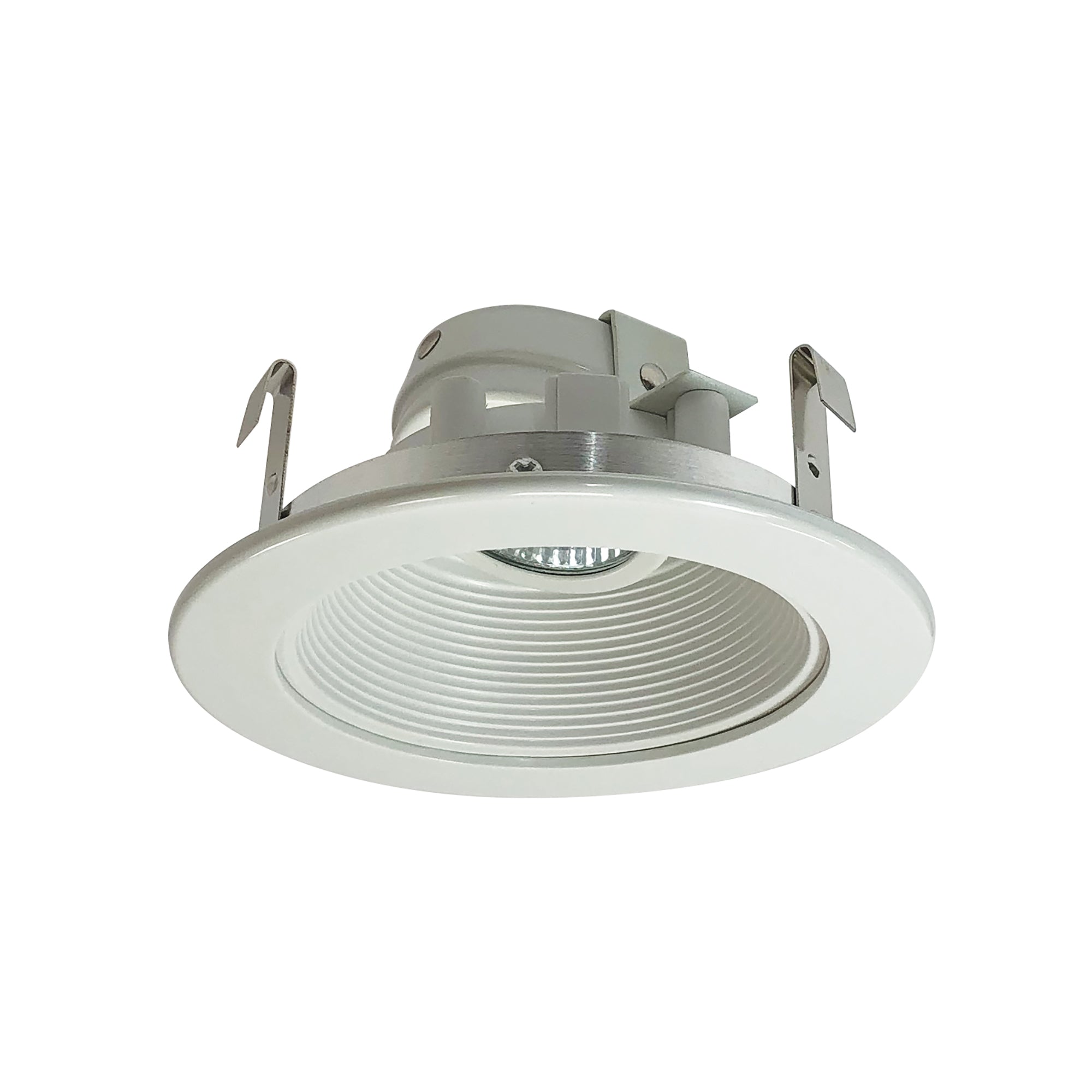 Nora Lighting NL-410P - Recessed - 4 Inch,LV PHENOLIC STEPP BAF,WHITE