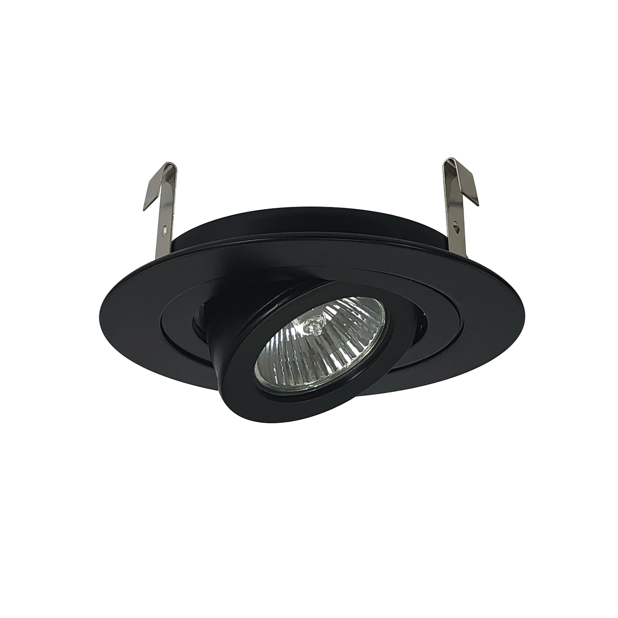 Nora Lighting NL-465B - Recessed - 4 Inch,LV SURFACE ADJ BLACK