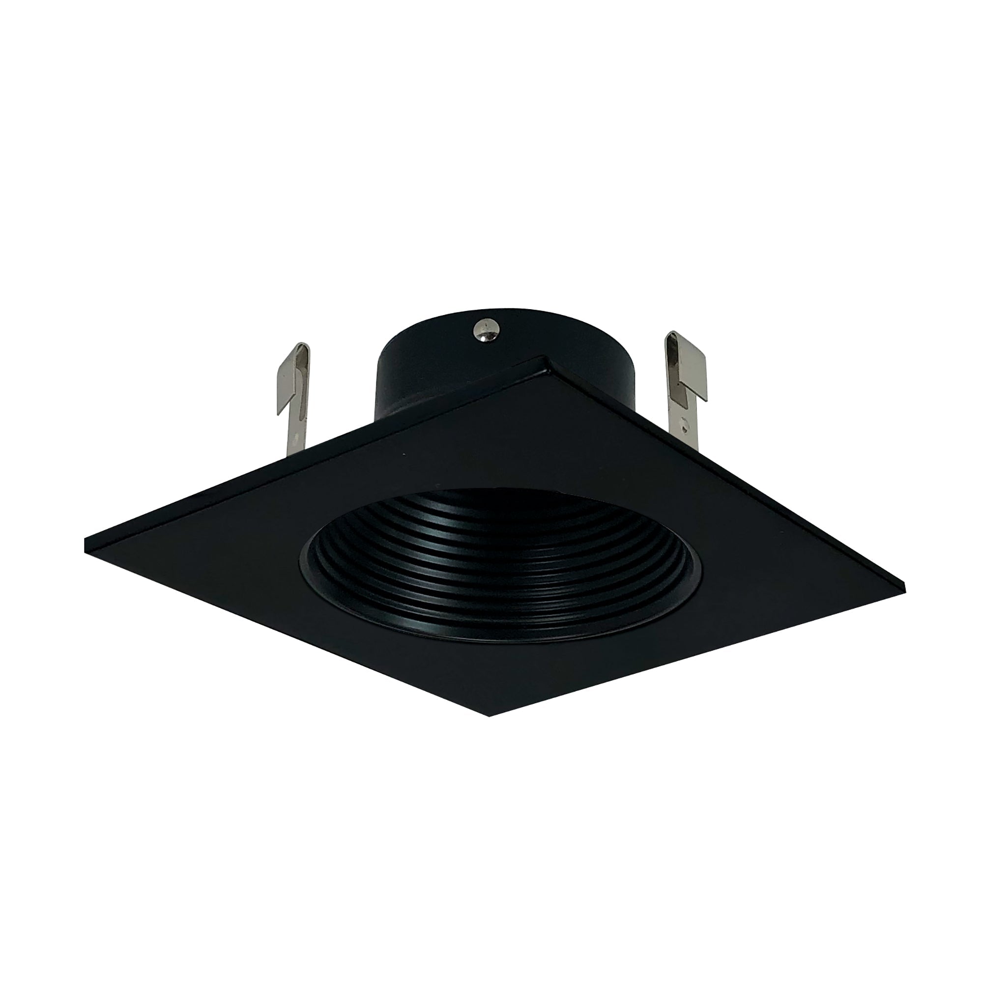 Nora Lighting NL-4810BB - Recessed - 4 Inch BLK BAFFLE, SQ TRIM BLACK