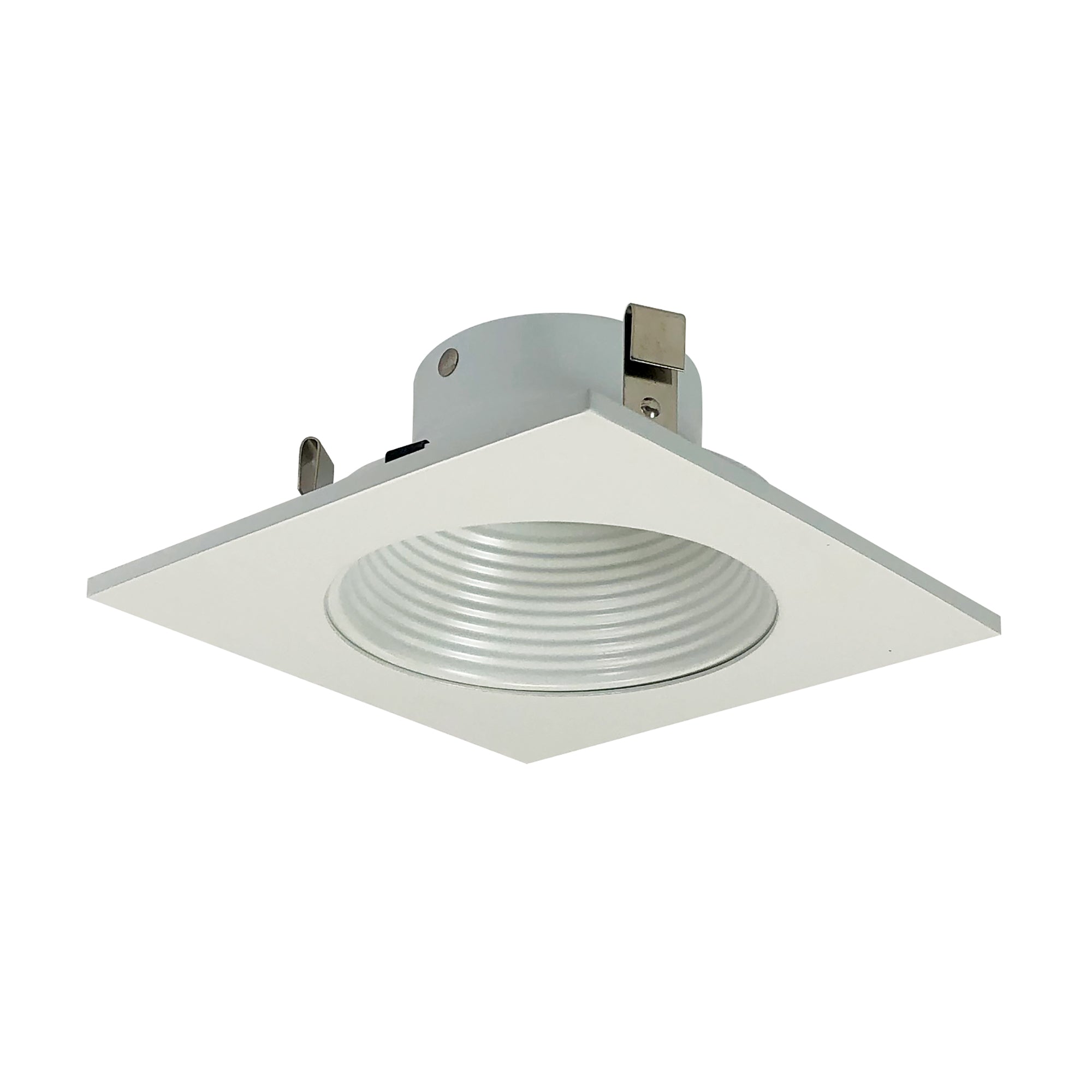 Nora Lighting NL-4810WW - Recessed - 4 Inch WHT BAFFLE, SQ TRIM WHITE