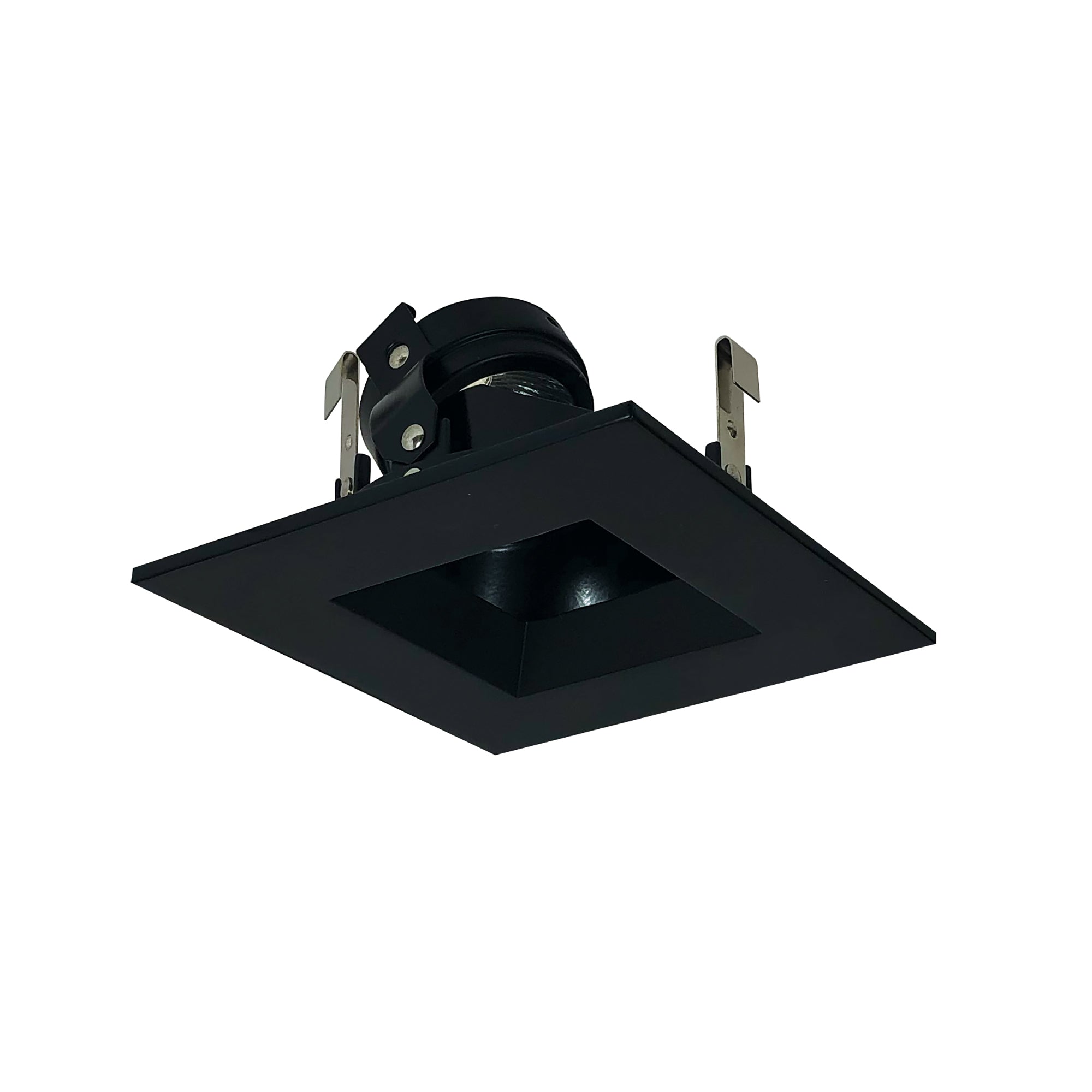 Nora Lighting NL-4857BB - Recessed - 4 InchSQTRM REGRESS,ADJ,BLK REF,BL