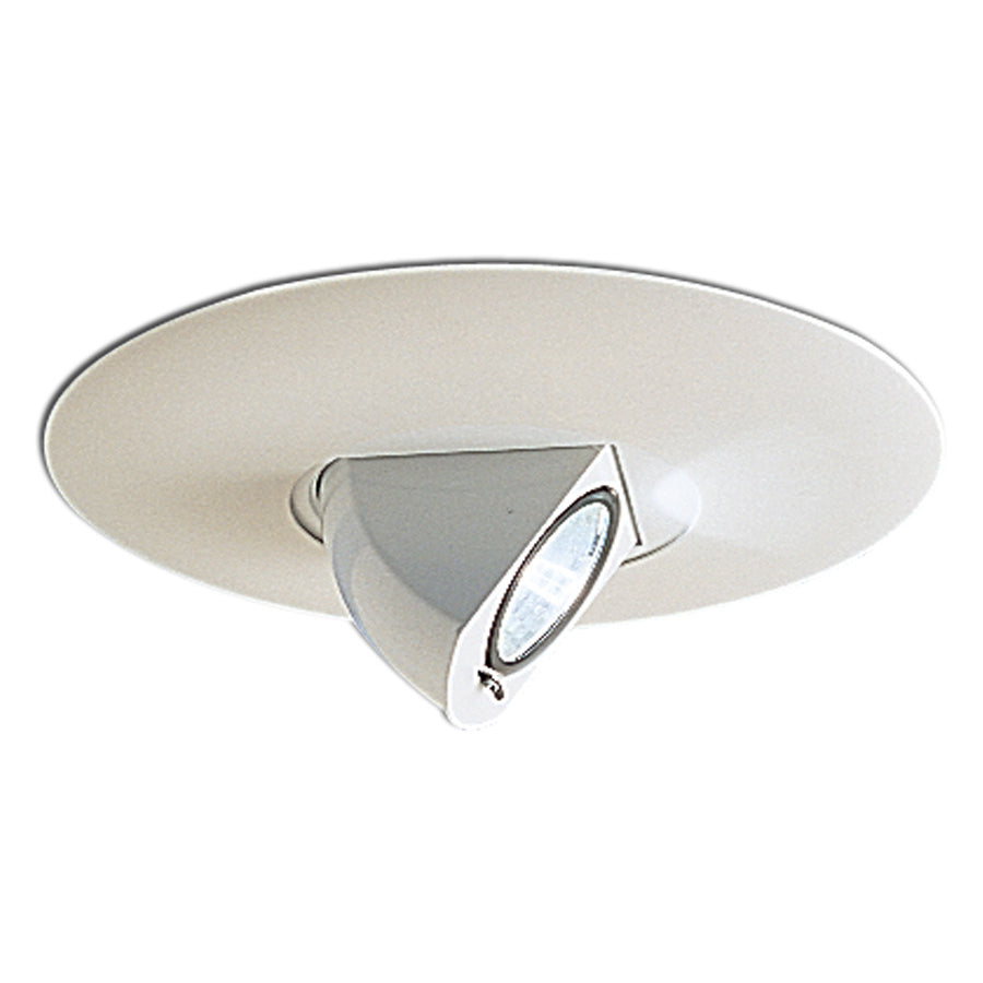 Nora Lighting NL-680W - Recessed - 6 Inch Surface Adjustable Elbow w/ Metal Trim, White