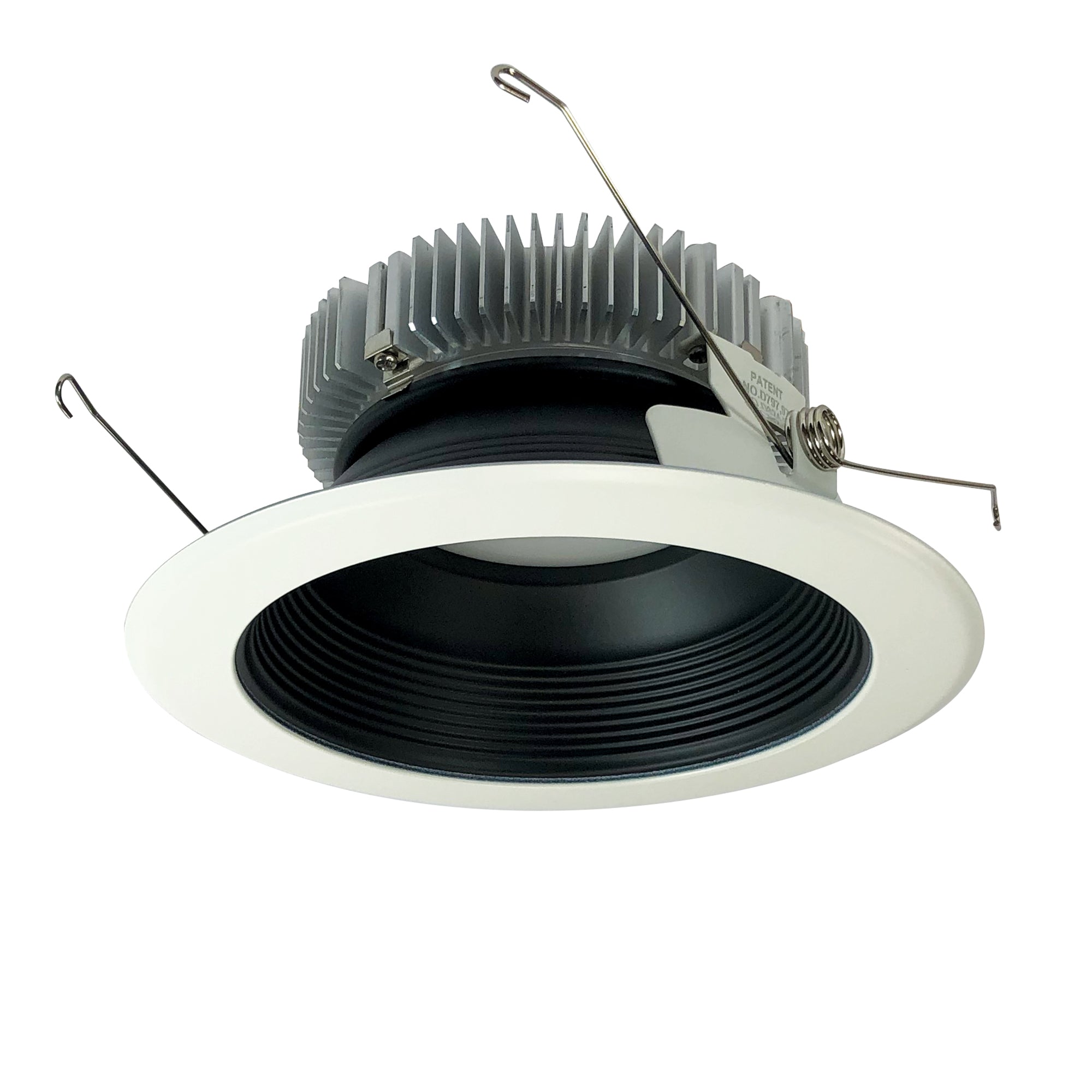 Nora Lighting NLCB2-6522035BW - Recessed - 6 Inch Cobalt Dedicated High Lumen Baffle, 2000lm, 3500K, Black/White