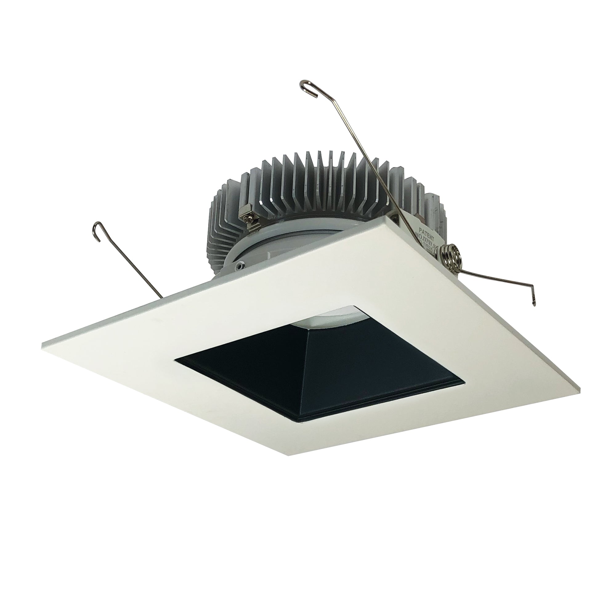 Nora Lighting NLCB2-6561527BW - Recessed - 6 Inch Cobalt Dedicated High Lumen Square/Square, 1500lm, 2700K, Black/White