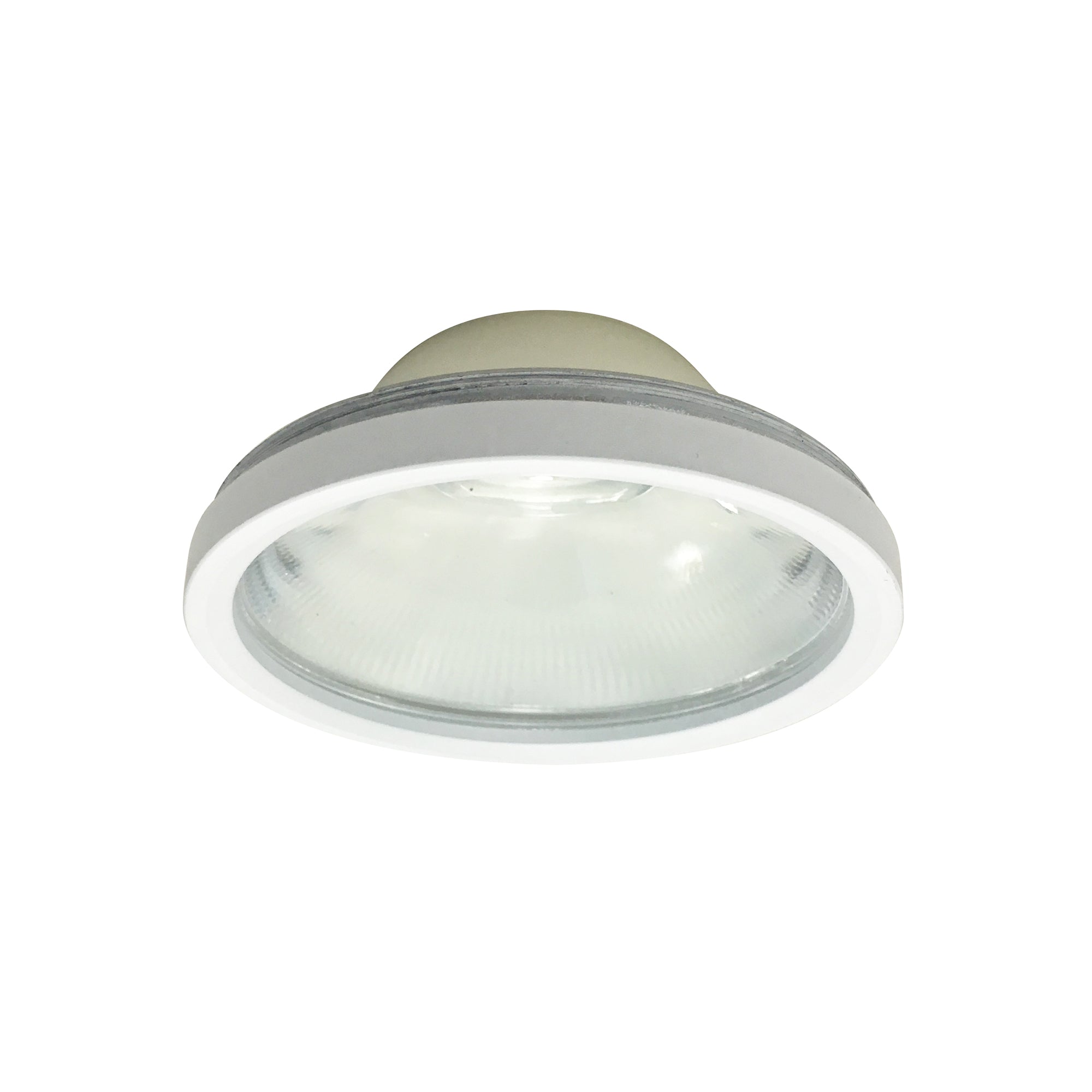 Nora Lighting NLCBC-569TIR15MPW - Recessed - 15° TIR Optic with Matte Powder White Ring for 5 Inch Cobalt Adjustable