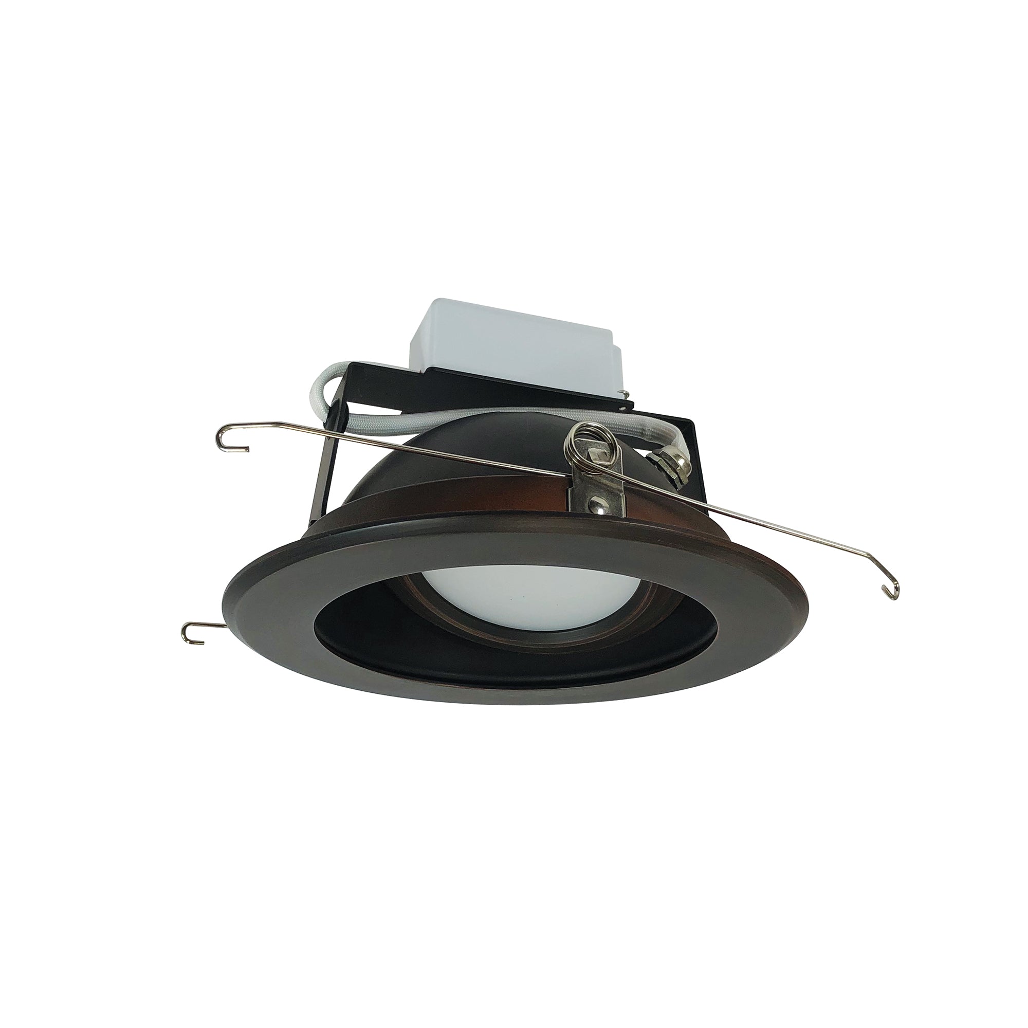 Nora Lighting NLCBC-66935XBZBZ - Recessed - 6 Inch Cobalt Adjustable LED Retrofit, 1200lm / 14W, 3500K, Bronze Reflector / Bronze Flange