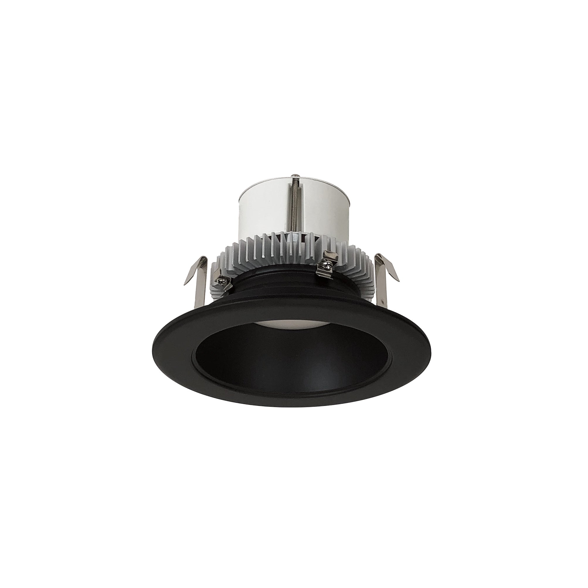 Nora Lighting NLCBC2-45130BB/10 - Recessed - 4 Inch Cobalt Click LED Retrofit, Round Reflector, 1000lm / 12W, 3000K, Black Reflector / Black Flange