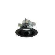 Nora Lighting NLCBC2-45130BB/A - Recessed - 4 Inch Cobalt Click LED Retrofit, Round Reflector, 750lm / 10W, 3000K, Black Reflector / Black Flange