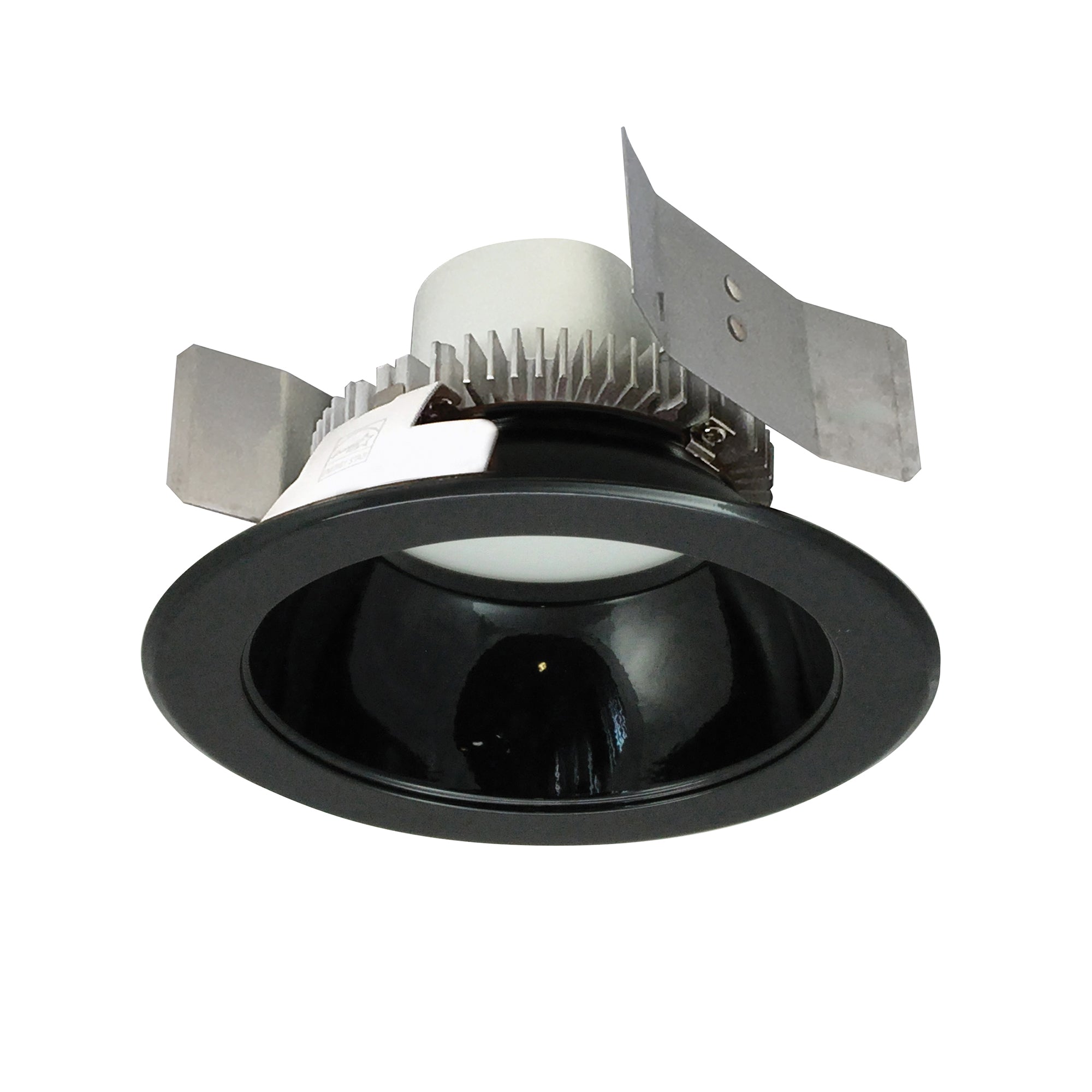 Nora Lighting NLCBC2-55130BB/10 - Recessed - 5 Inch Cobalt Click LED Retrofit, Round Reflector, 1000lm / 12W, 3000K, Black Reflector / Black Flange
