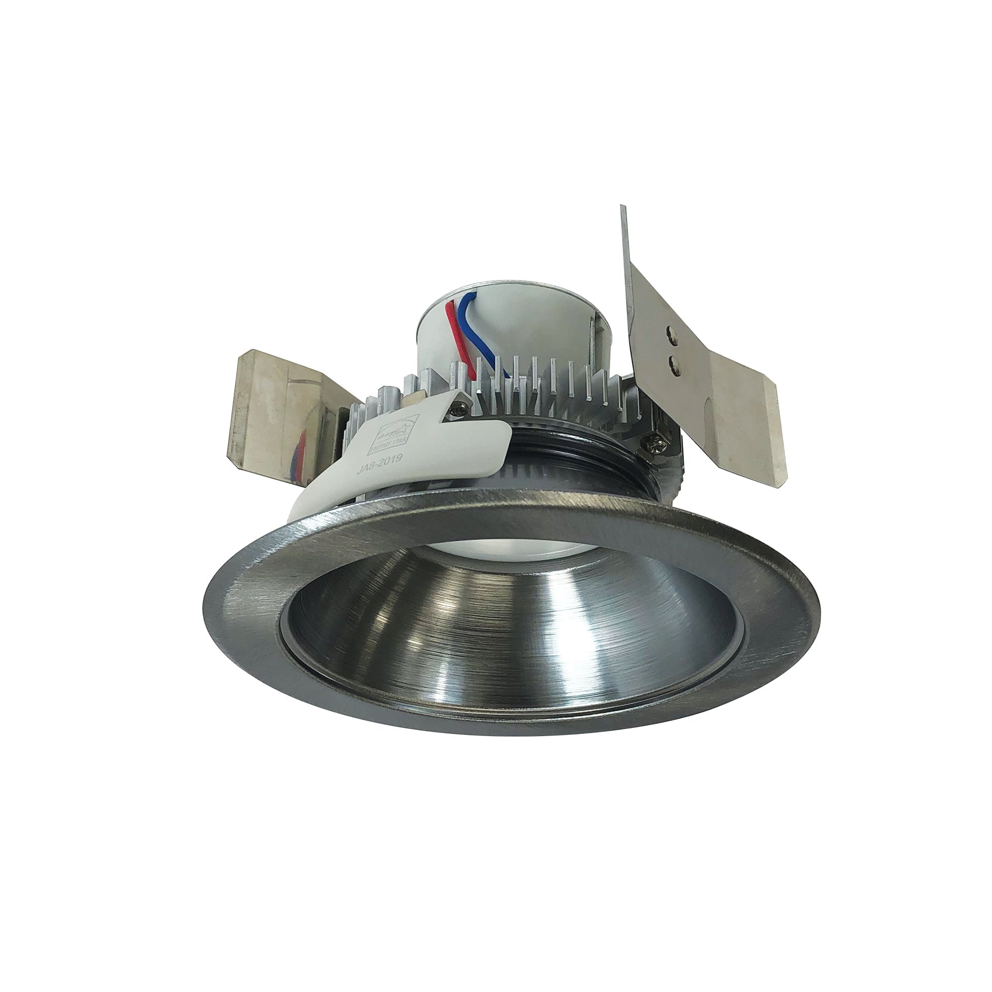 Nora Lighting NLCBC2-55140NN/ALE4 - Recessed - 5 Inch Cobalt Click LED Retrofit, Round Reflector, 750lm / 10W, 4000K, Natural Metal Reflector / Natural Metal Flange, 120V-277V input; Triac / ELV / 0-10V dimming