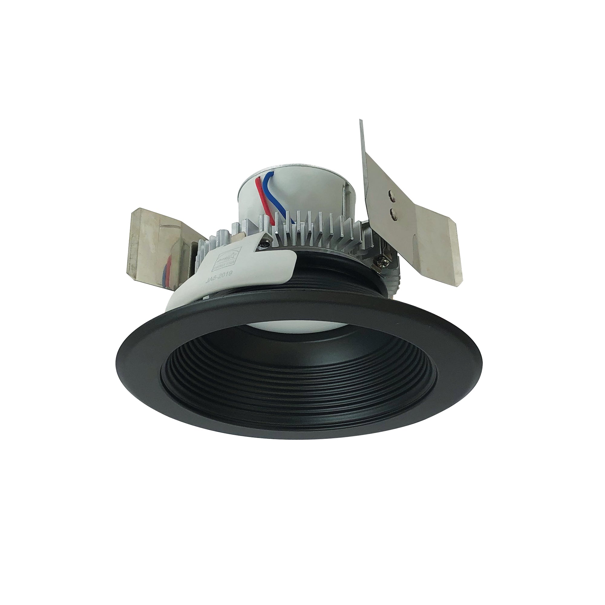 Nora Lighting NLCBC2-55227BB/ALE4 - Recessed - 5 Inch Cobalt Click LED Retrofit, Baffle, 750lm / 10W, 2700K, Black Baffle / Black Flange, 120V-277V input; Triac / ELV / 0-10V dimming