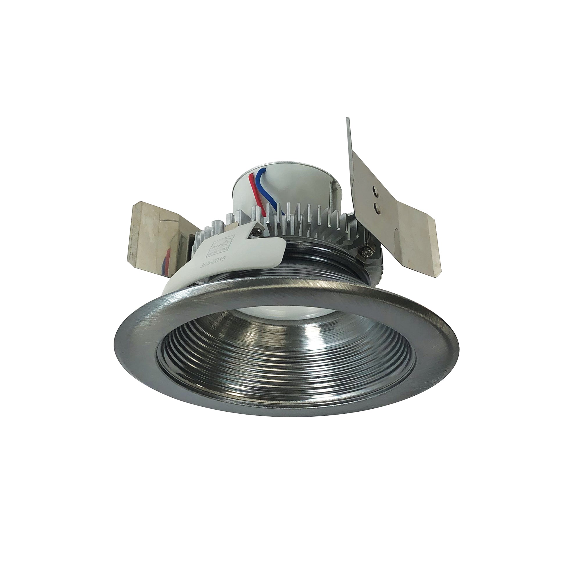 Nora Lighting NLCBC2-55235NN/10LE4 - Recessed - 5 Inch Cobalt Click LED Retrofit, Baffle, 1000lm / 12W, 3500K, Natural Metal Baffle / Natural Metal Flange, 120V-277V input; Triac / ELV / 0-10V dimming