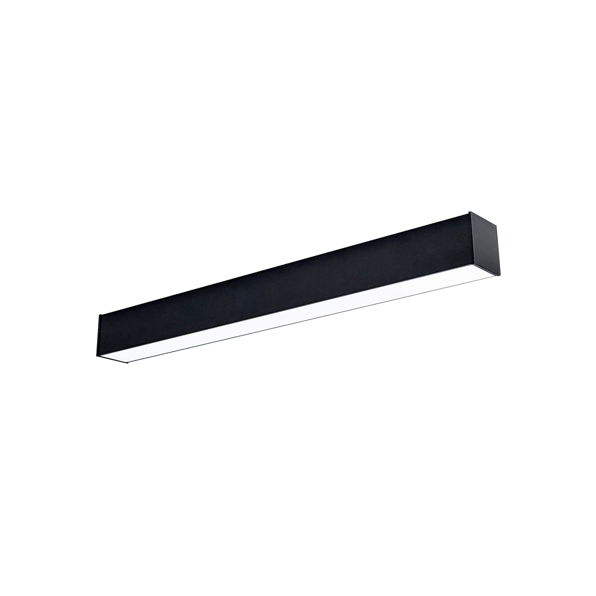 Nora Lighting NLINSW-2334B - Linear - 2' L-Line LED Direct Linear w/ Selectable Wattage & CCT, Black Finish