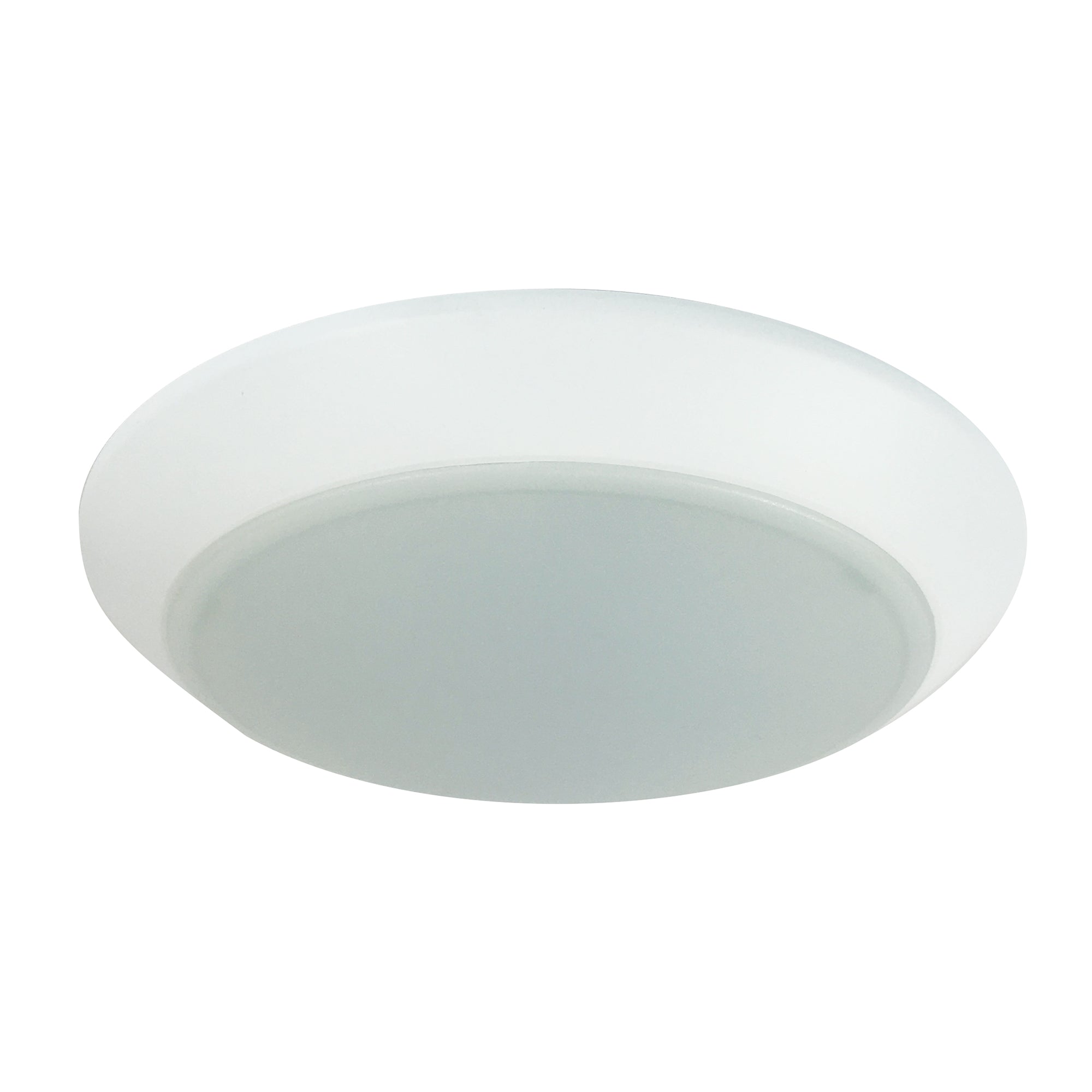 Nora Lighting NLOPAC-R8T2427W - Surface - 8 Inch AC Opal LED Surface Mount, 2150lm / 32W, 2700K, White finish