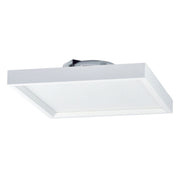 Nora Lighting NLOS-S62L35WW - Recessed - 6 Inch SURF Regressed Edge-Lit Surface Mounted LED, Square Baffle, 900lm, 14W, 3500K, 90+ CRI, 120V Triac/ELV Dimming, White