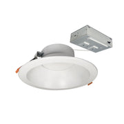 Nora Lighting NLTH-81TW-MPW - Recessed - 8 Inch Theia LED Downlight with Selectable CCT, 2100lm / 22W, Matte Powder White Finish