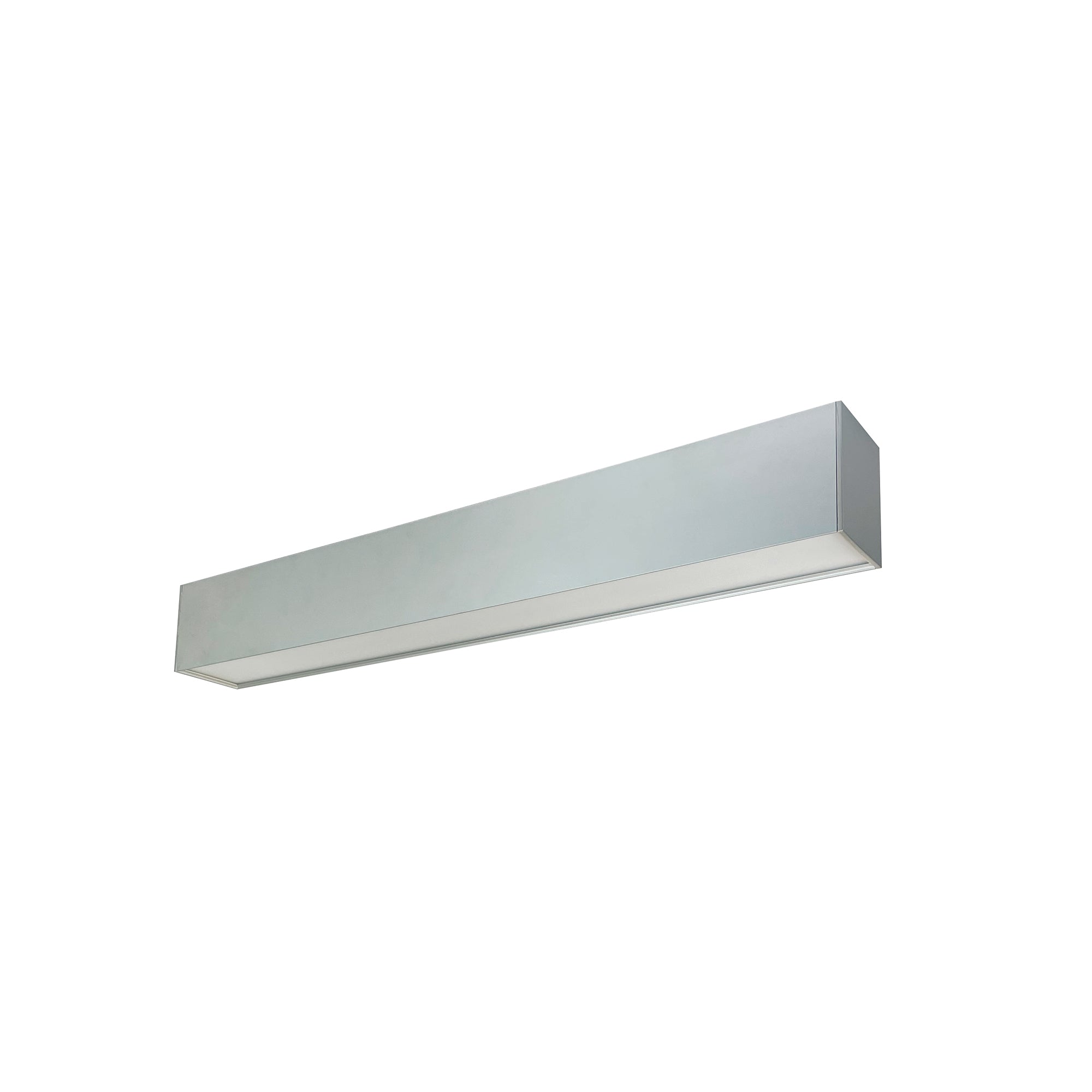 Nora Lighting NLUD-2334A - Linear - 2' L-Line LED Indirect/Direct Linear, 3710lm / Selectable CCT, Aluminum Finish