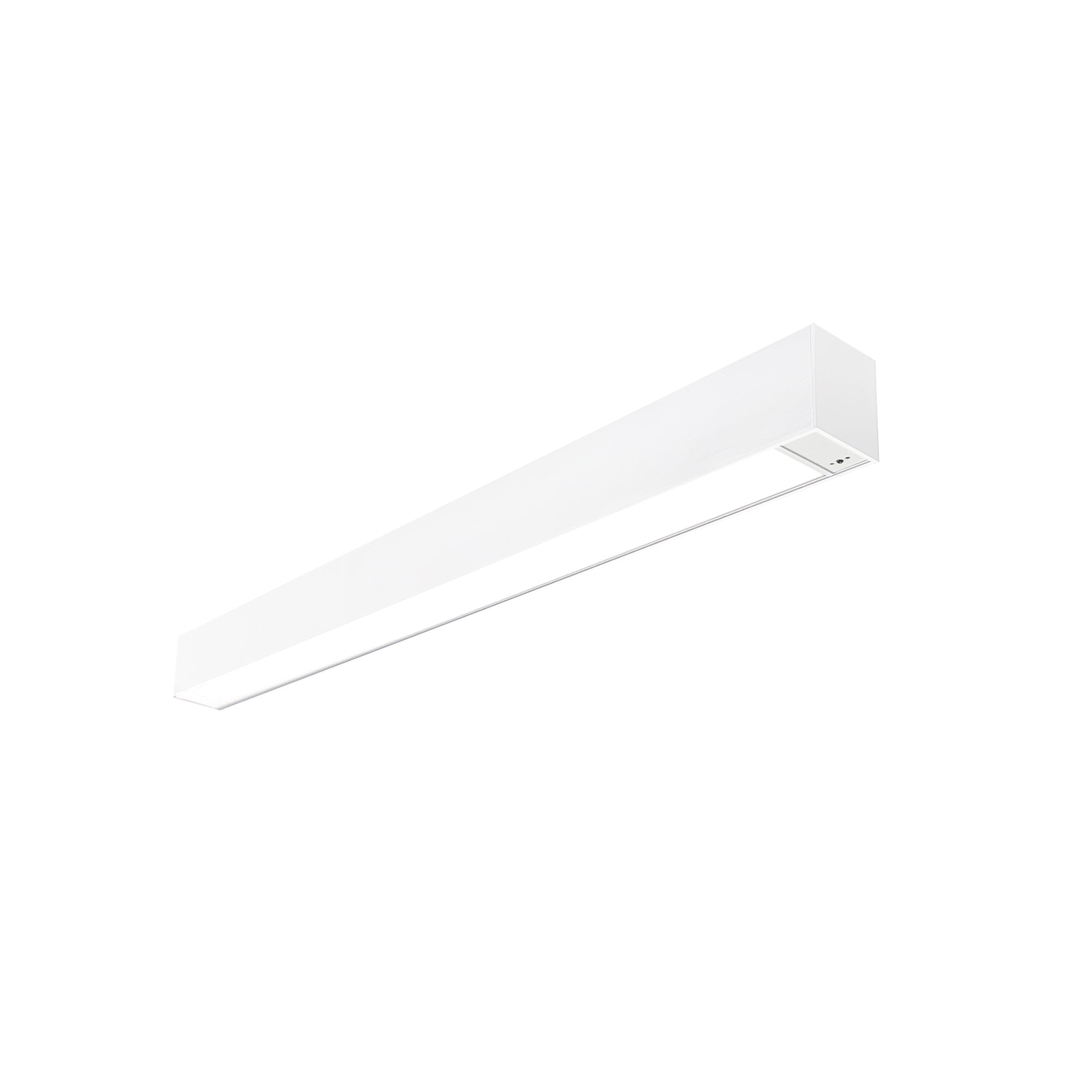 Nora Lighting NLUD-2334W/OS - Linear - 2' L-Line LED Indirect/Direct Linear, 3710lm / Selectable CCT, White Finish, with Motion Sensor